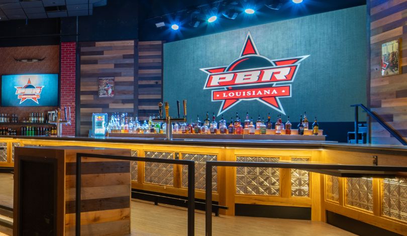 photo of the stage in pbr louisiana