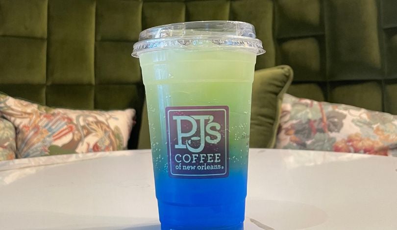 image of a green and blue drink from ridotto