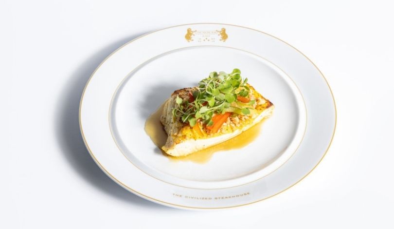 image of the chilean sea bass at the prime rib