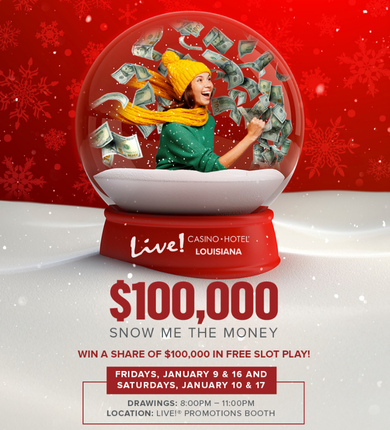 $100,000 Snow Me The Money