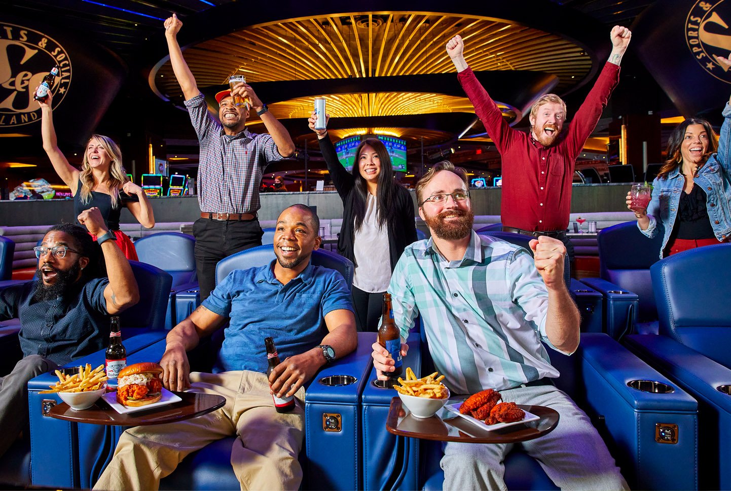 Sports & Social Maryland NFL Red hour