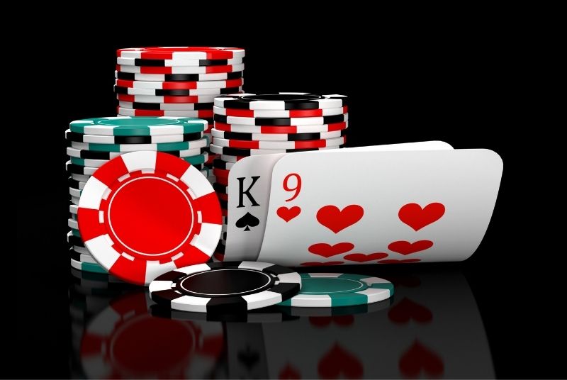 Baccarat Hand - King Nine