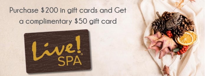 spa gift card