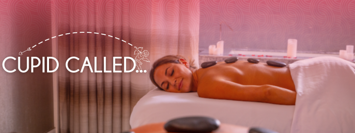 woman on a massage table