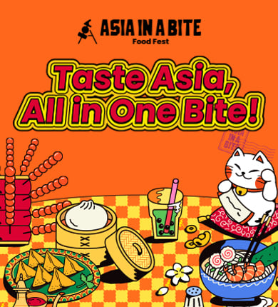 minh họa về sushi và các món ăn châu Á khác