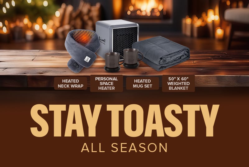 Heated neck wrap, blanket and more