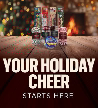 wrapping paper and blankets