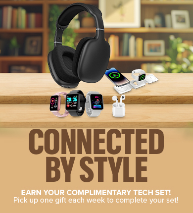 tech stuff like headphones