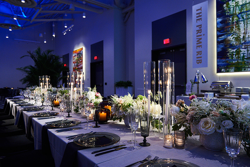 Live! Event Center Table Décor