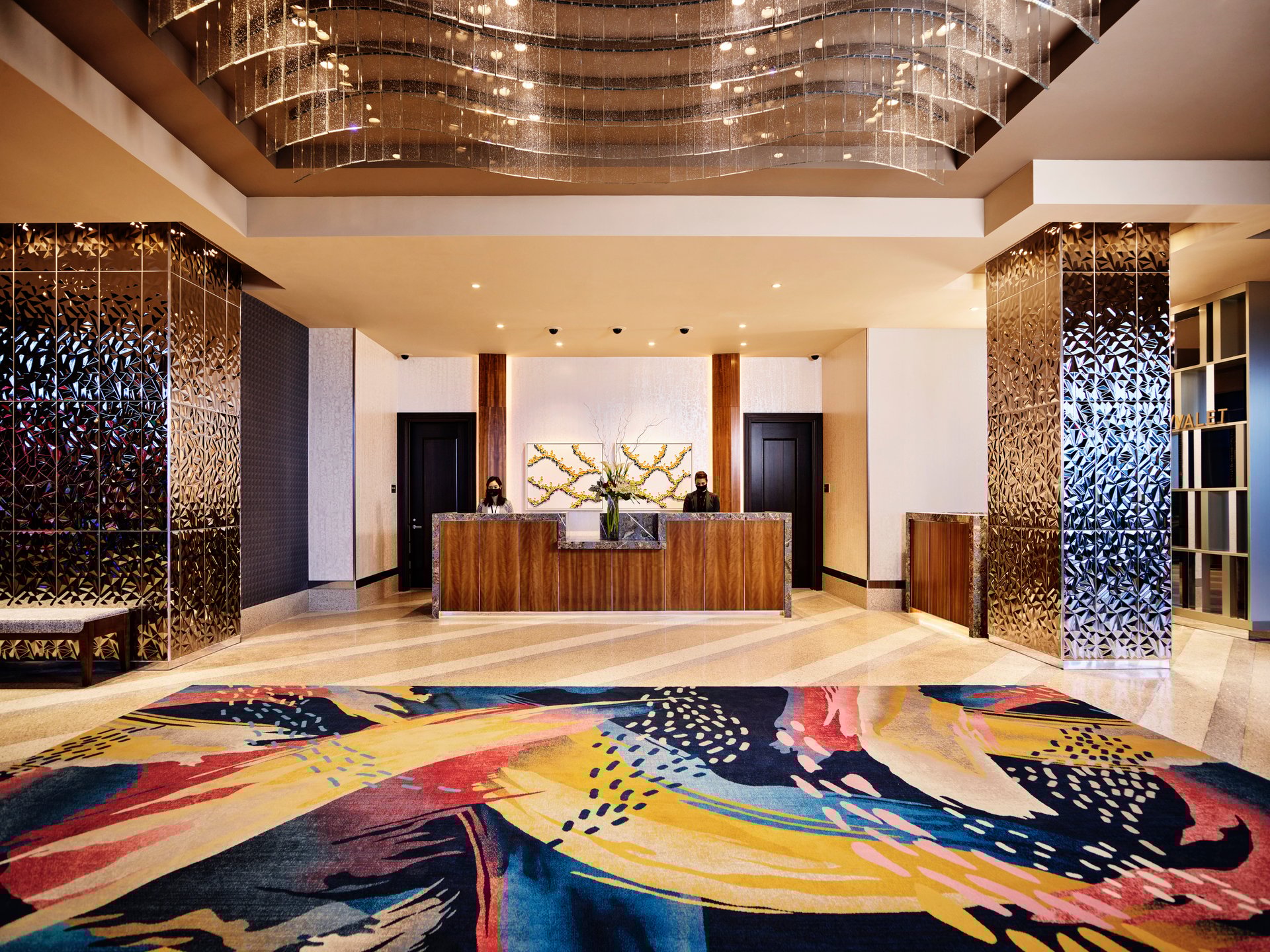 호텔 프런트 데스크