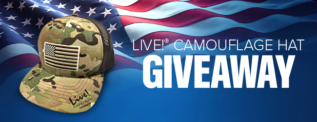Camouflage Hat Giveaway