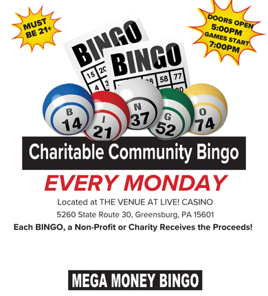 mega money bingo template