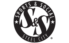 Black Sports & Social® Steel City Logo