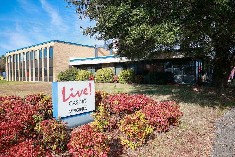 Live! Virginia recruitment center building exterior