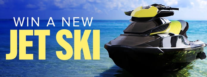 jetski floating on the ocean