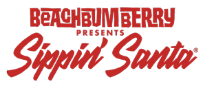 Beachbumberry presents Sippin Santa logo