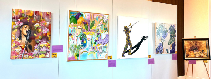 1st Anniversary Mardi Gras Art Exhibit