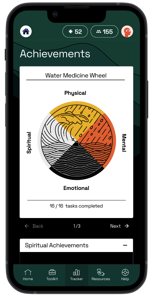 achievements screen from sun + sky