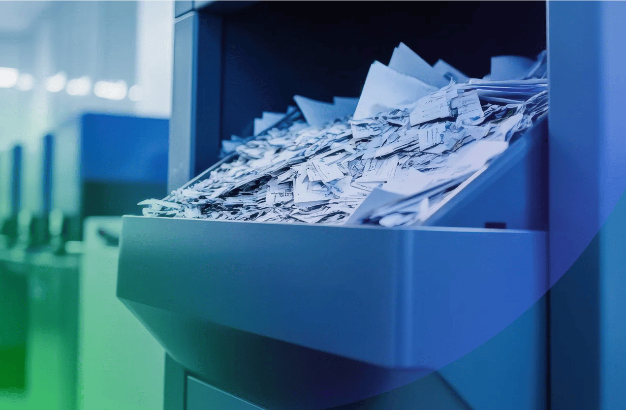Distruzione documenti cartacei
