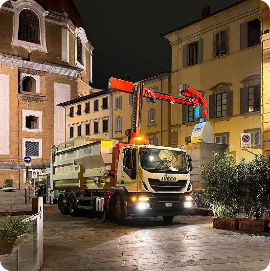 Ecofurgone in azione