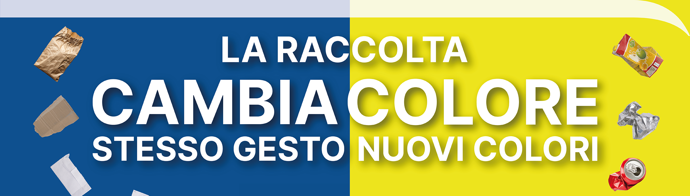 Cambiano i colori per contenitori