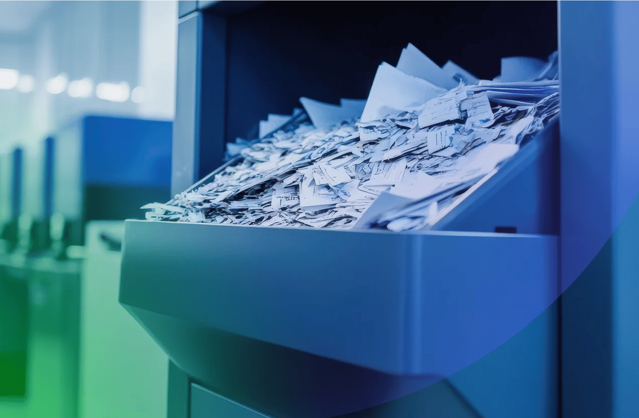 Distruzione documenti cartacei