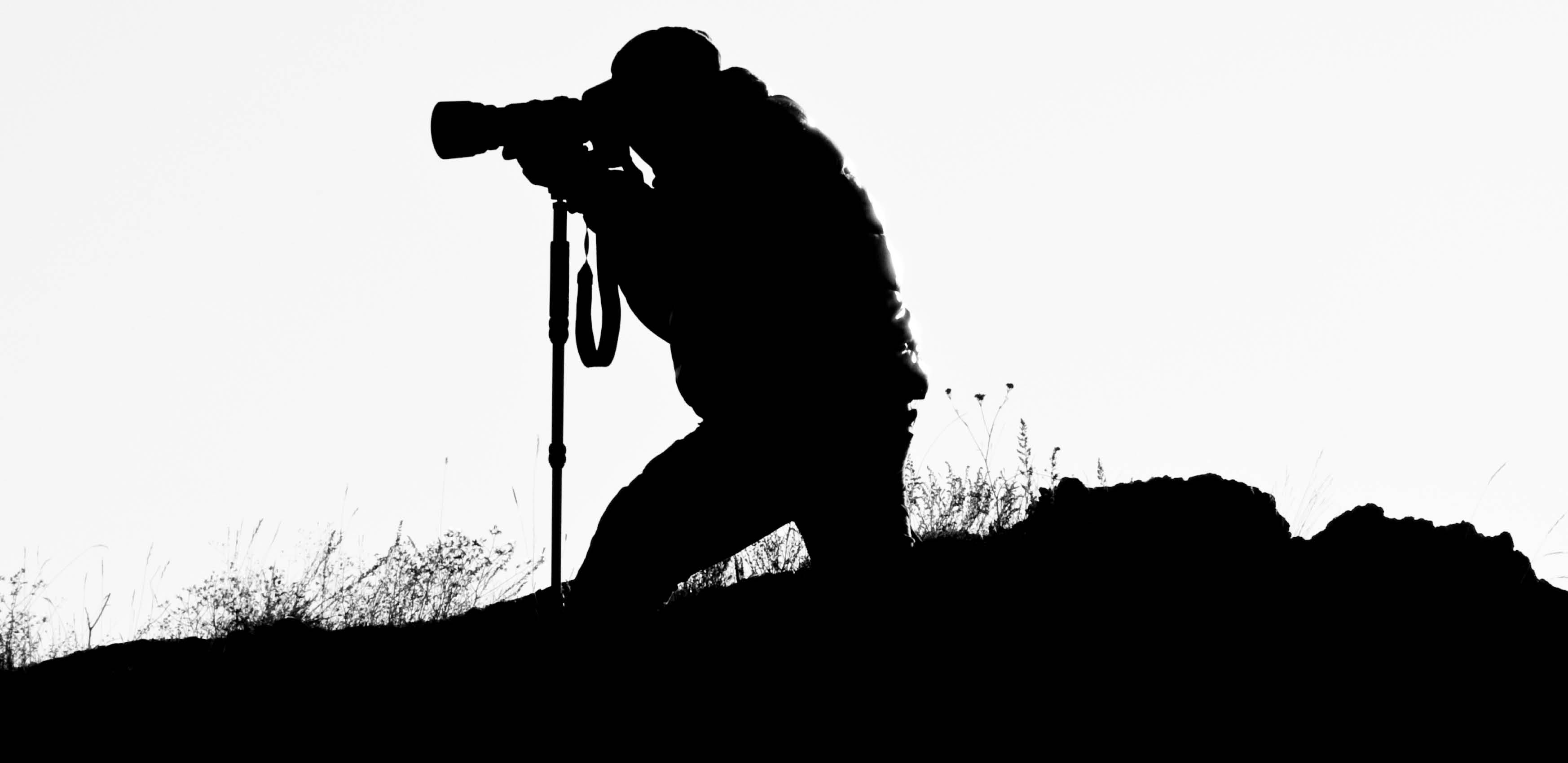 Image of person using camera