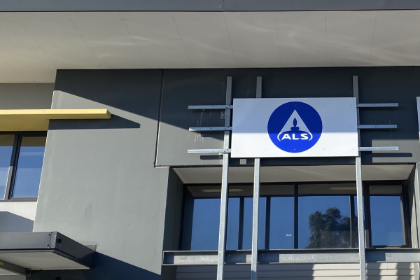 Exterior of the ALS Hobart laboratory in Tasmania.