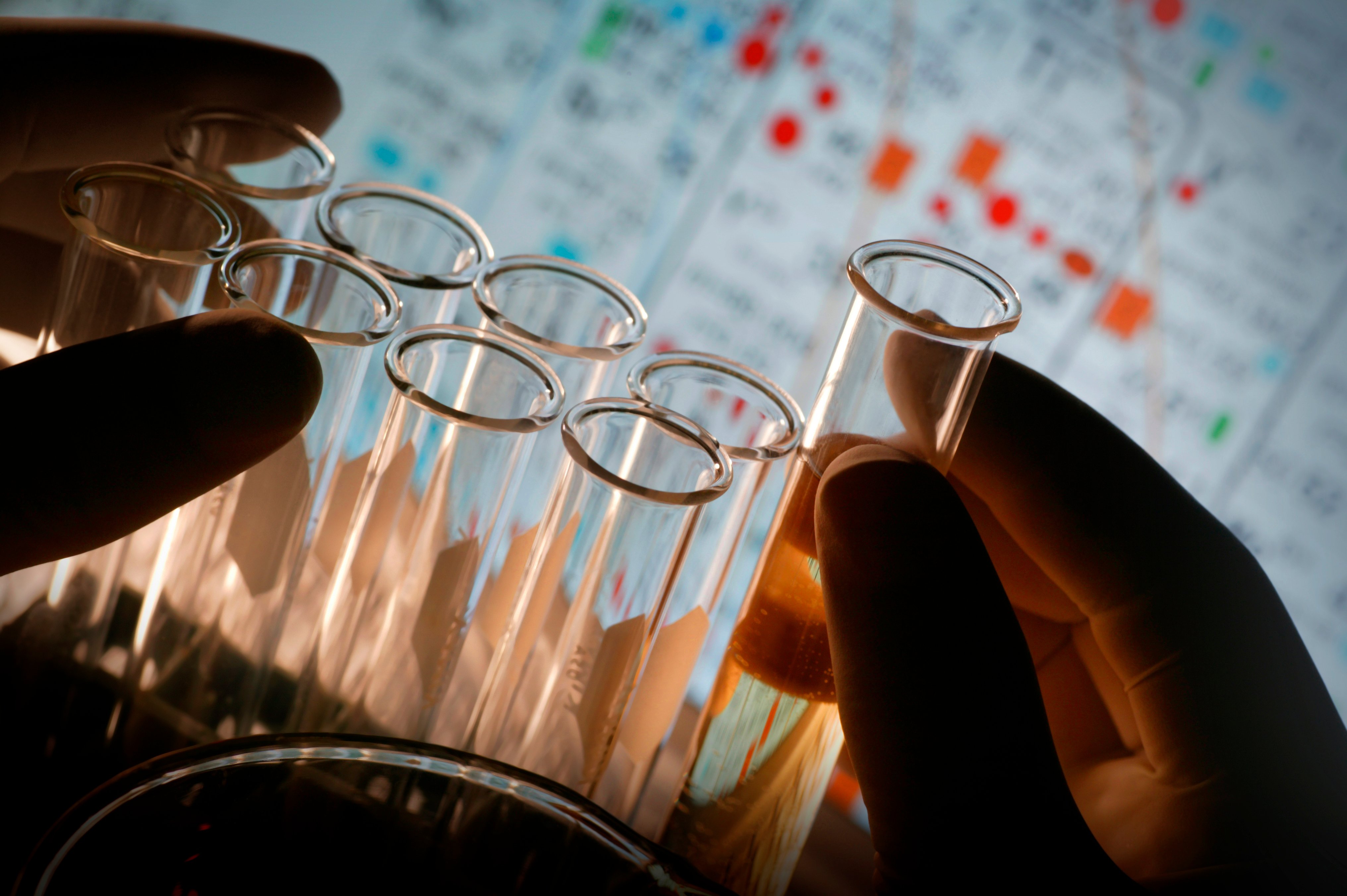 Beakers Hands Periodic Table
