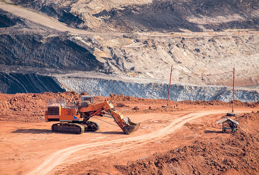 Operaciones de emplazamiento minero