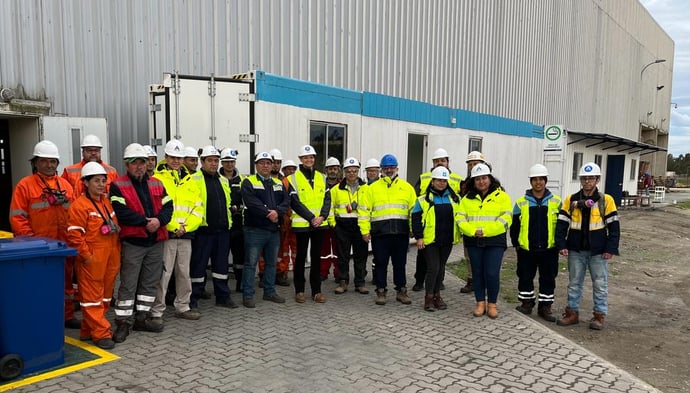 ALS inspection team chile