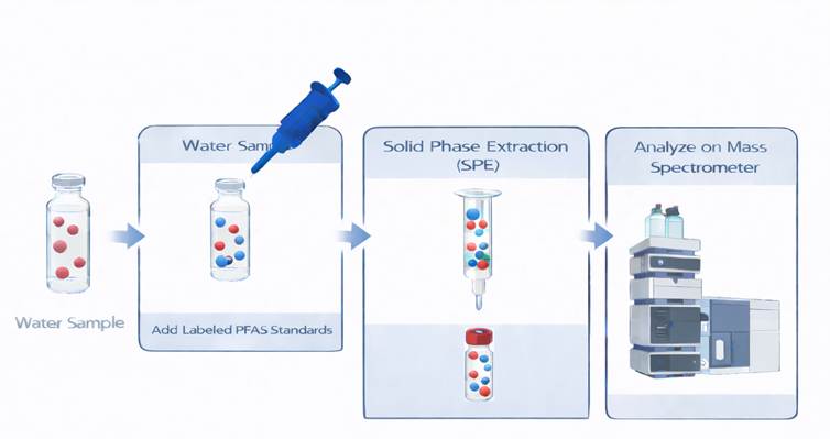 A diagram of a medical experiment