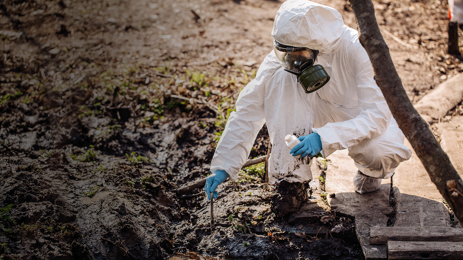 Contaminated Land Hazmat Suite Sample
