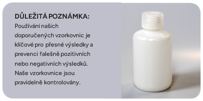 Doporučená vzorkovnice ALS pro analýzu PFAS