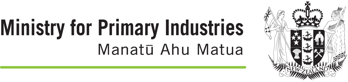 Agresearch ministry for primary industries logo