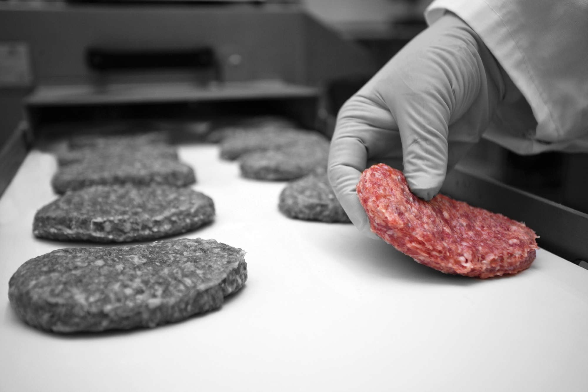 Hamburger produksjon