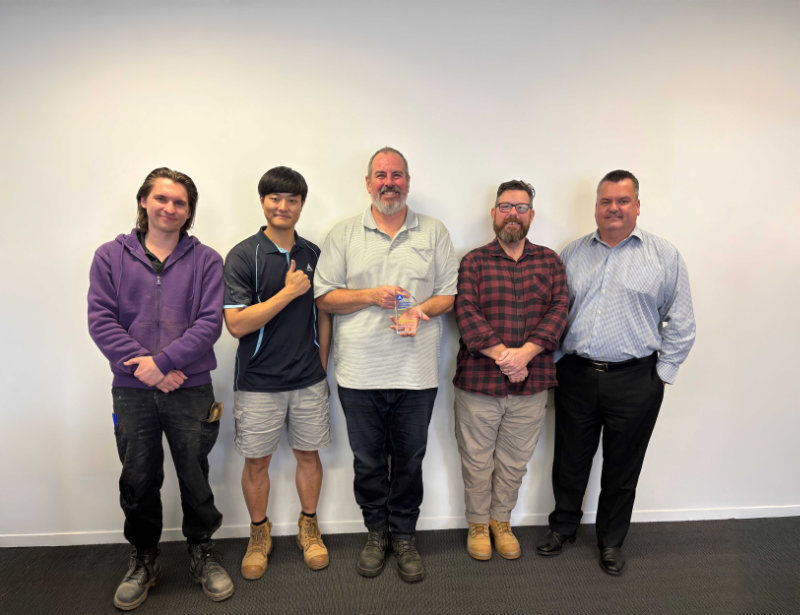 Safety Leadership Award winner