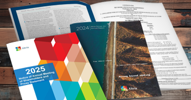 Annual Report, Proxy Statement & Annual Meeting Image