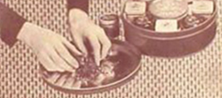 detail of vintage john middleton "blend your own pipe tobacco" advertisement