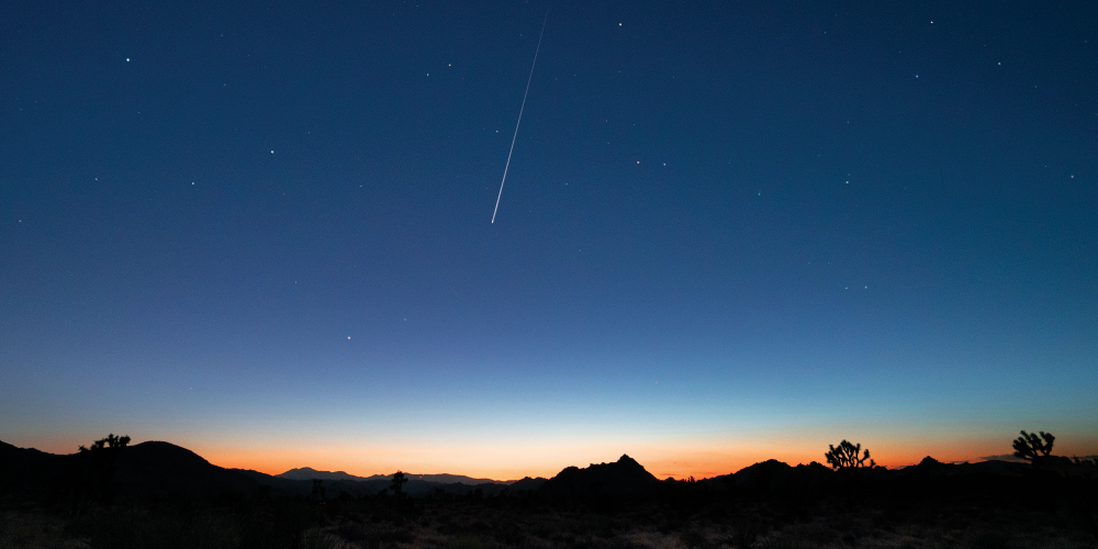 night sky with stars