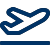 Icon of airplane taking off