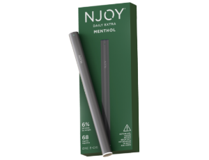 An image of a single pack of menthol NJOY Daily