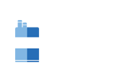 Icon of a cigarette pack colored in a 50/50 split of light blue on the left and royal blue on the right.