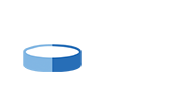 Icon of a snus can colored in a 50/50 split of light blue on the left and royal blue on the right.