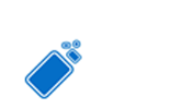 Icon of an Oral Tobacco-Derived Nicotine (OTDN) product with a pouch on the outside of the package and colored in royal blue.