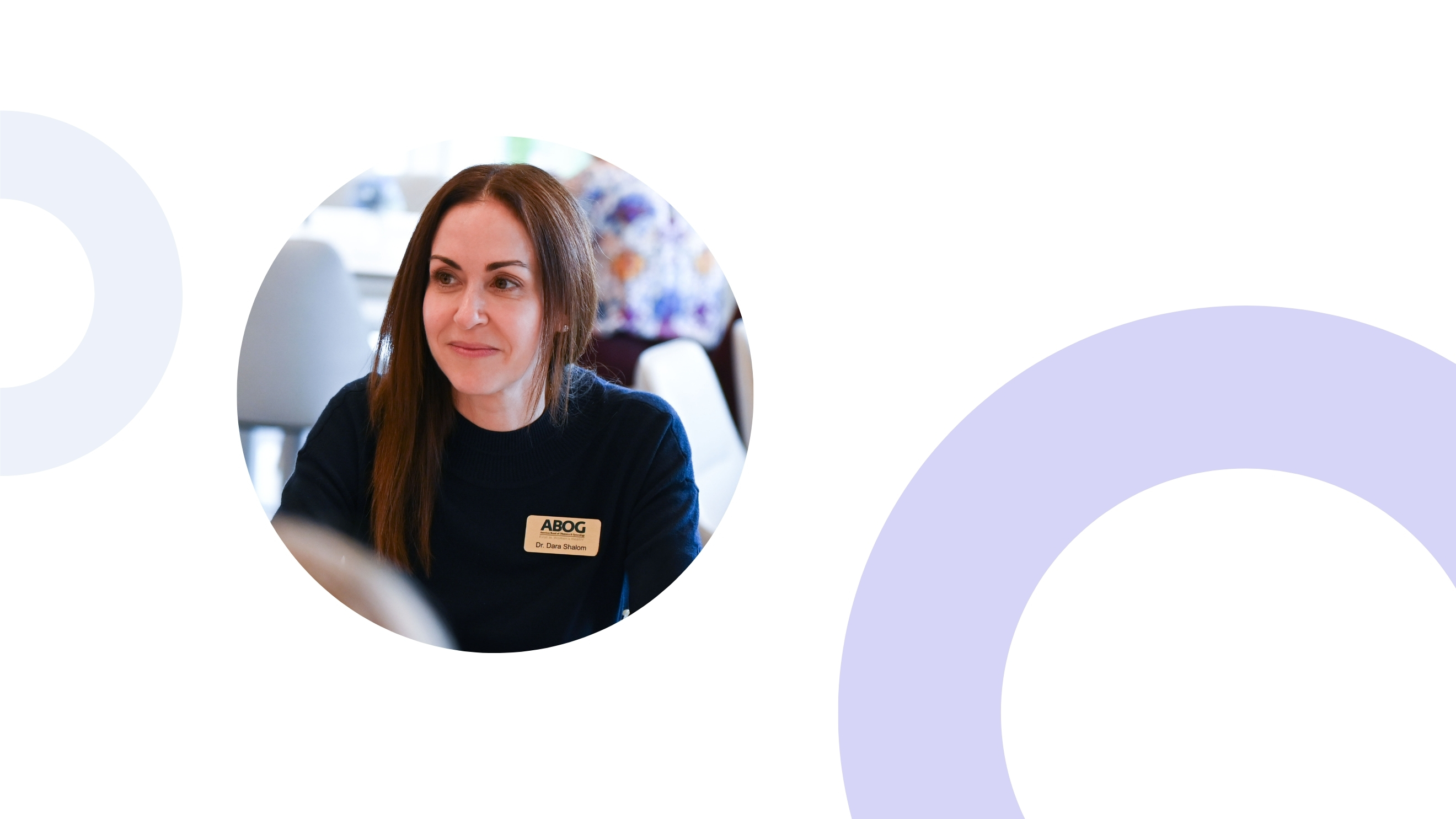 Two women physicians smiling together