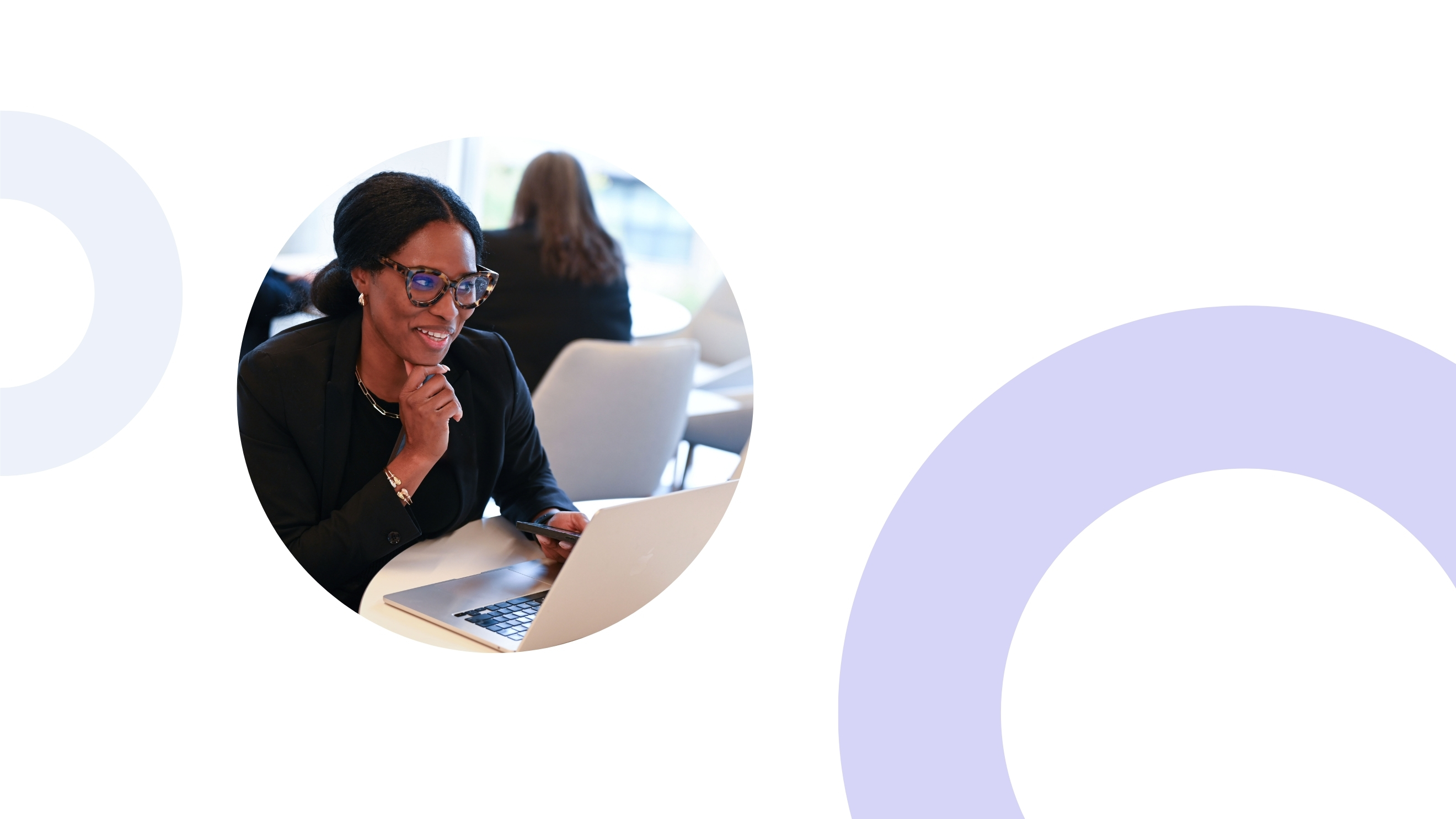 Two women physicians smiling together