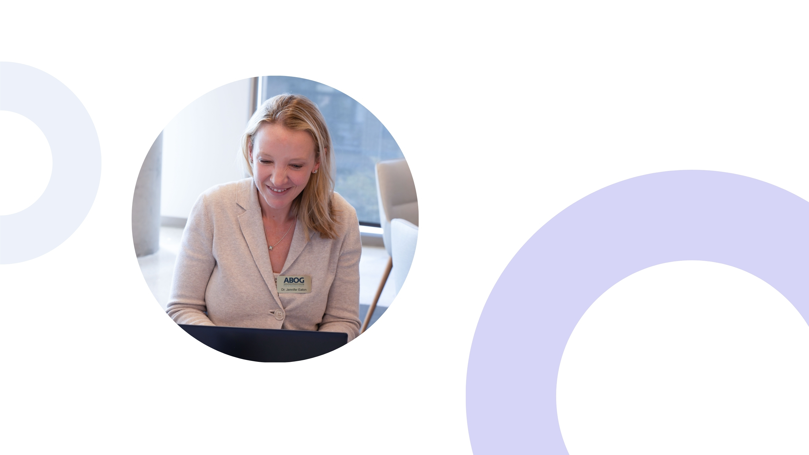 Two women physicians smiling together