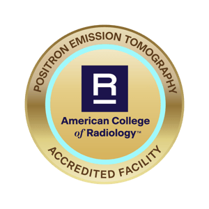 ACR Accredited PET Facility gold seal