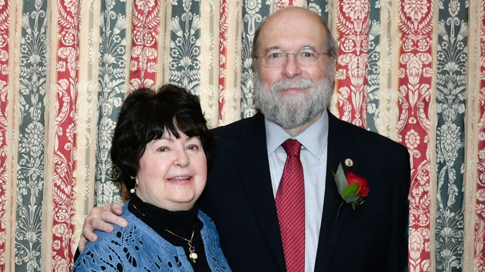 Christopher G. Ullrich, MD, FACR, and his wife, Betsy C. Ullrich